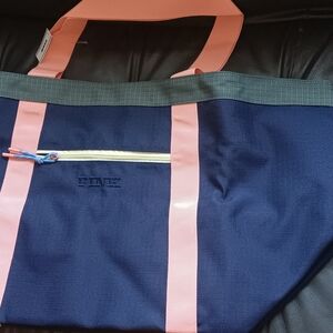 PINK Victoria's Secret Navy and Pink Tote Bag